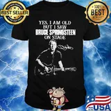 Yes I Am Old But I Saw Bruge Springsteen On Stage Guitar Signature Shirt
