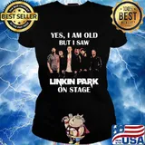 Yes i am old but i saw linkin park on stage s Ladies tee