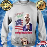 You can do it joe biden congratulation american flag s Sweater