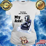 Your Boat Goes 100 Mph My Ass Donkey Shirt Ladies tee