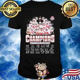 2020 Big Ten Football Champions State Buckeyes Signature Shirt