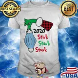 2020 Stink Stank Stunk Grinch Wear Mask Covid Xmas Shirt