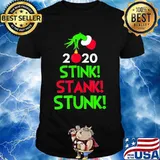 2020 Stink Stank Stunk Grinch Xmas Shirt