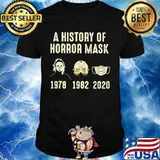 A History Of Horror Mask 1978 2020 Shirt