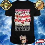 Arizona Cardinals 123rd Anniversary 1898 2021 Thank You For The Memories Signature Shirt