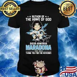 Author of the hand of god Diego Armando Maradona 1960-2020 thank you for the memories shirt