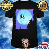 Bear Cycling The Moon Grateful Dead Shirt