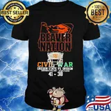 Beaver Nation Civil War Oregon State November 27th 41 38 Shirt