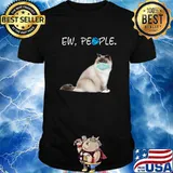 Birman Cat Ew People Cat Wearing A Face Mask Shirt
