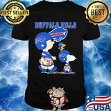Buffalo Bills Snoopy Woodstock Football Shirt