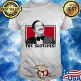 Calboni Tre Scotches Maglietta Grigia Cinema Italiano Secondo Shirt