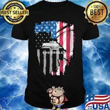Chevrolet Company Cars American Flag Shirt