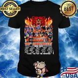 Chicago Bears 100th Anniversary 1920 2020 Thank You For The Memories Signature Shirt