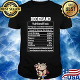 Deckhand Nutritional Facts Not A Significant Source Of Gratitude Received Shirt