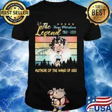 Diego Maadona The Legend Author Of The Hand Of God Vintage Shirt