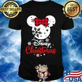 Disney Christmas Mickey Red Bow Shirt