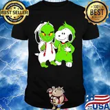 Elf Wear Suit Snoopy And Snoopy Wear Suit Elf Christmas Shirt