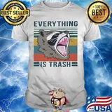Everything Is Trash Raccoon Vintage Shirt