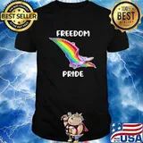 Freedom Pride Toothless Lgbt Shirt