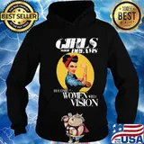 Girls Dreams Become Women Vision Strong Ribbon Red Shirt Hoodie