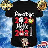 Goodbye 2020 Hello 2021 Happy Vaccine Shirt