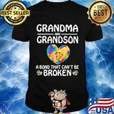 Grandma And Grandson A Bond That Can’t Be Broken Heart Lgbt Shirt