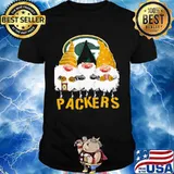 Green Bay Packers Team Gnomes Merry Christmas Shirt