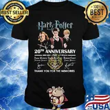Harry Potter 20th Anniversary Thank You For The Memories Signuature Shirt