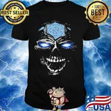 Head Skull North Carolina Tar Heels Football Shirt