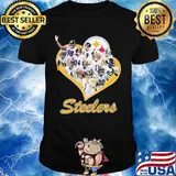 Heart Football Pittsburgh Steelers Shirt