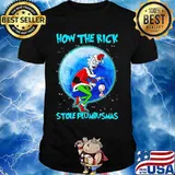 How The Rick Stole Plumbusmas Wear Pajama Christmas Santa Shirt