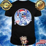 I Love Winner Stitch Wear Santa Hat Xmas Shirt