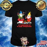 I'm Dreaming Of A Wine Christmas shirt Gnome Xmas Drinking T-Shirt