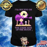 I’ll See You On The Dark Side Of The Moon Snoopy And Friend Watching Pink Floyd Shirt