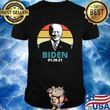 Joe Biden 46th President Inauguration Day 2021 Sunset Shirt