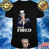 Joe Biden Uncle Sam You're Fired Trump Loser Byedon Shirt