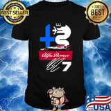 Kimi 2020 F1 Artwork Black Background Version Shirt
