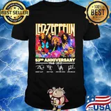 Led Zeppelin 53rd Anniversary 1968 2021 Signature Shirt