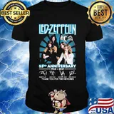 Led-Zeppelin 53rd Anniversary 1968 2021 Thank You For The Memories Signature Shirt