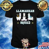 Llamakkah Squad Jewish Hanukkah Christmas Shirt