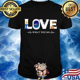 Love What You Do Fly Flight Attendant Shirt