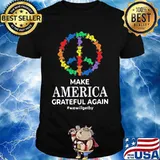 Make America Grateful Again We Will Get By Dark Star Grateful Dead Steal Dancing Bear Shirt