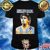 Maradona Legend Football 1960 2020 RIP signuature shirt