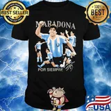 Maradona Por Siempre Signuature Legend Football Shirt