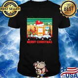 Merry christmas nurse vintage shirt