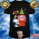 Merry Christmas Snoopy Braves Atlanta Football Shirt