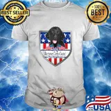 My Retriever Curly Coated For President 2020 American Flag Shirt