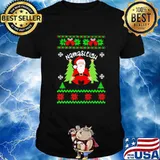 Namasleigh Santa Claus Merry Christmas Shirt