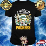 Never Underestimate A Woman And Love Packers Football Team Shirt