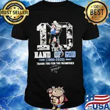 Number 10 Maradona Hand Of God 1960 2020 Thank You For The Memories Signuature Shirt